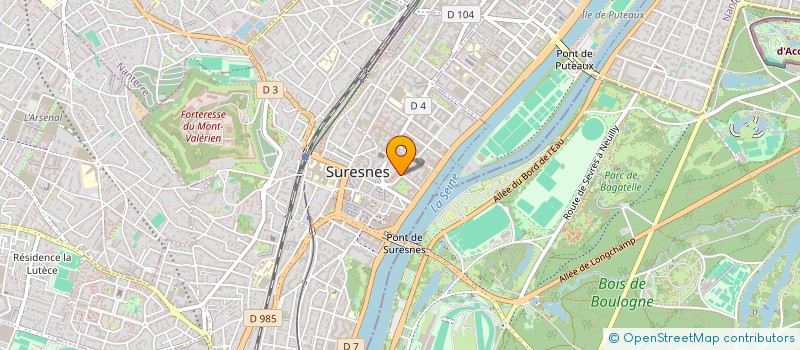 localisation de l'entreprise SYND.COPR. 1 RUE DES ROMAINS BOIS CO à SURESNES