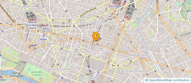 localisation de l'entreprise SYND.COPR. 1 RUE GABRIEL LAUMAIN PARIS 1  PARIS