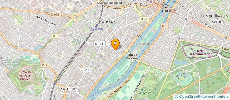 localisation de l'entreprise SYND.COPR. 1 RUE GERHARD 92     PUTEAUX  PUTEAUX