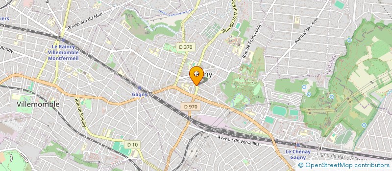 localisation de l'entreprise SYND COPR 1 RUE JULES GUESDES 93220 GAGNY à GAGNY