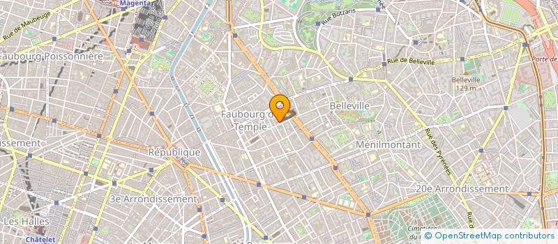 localisation de l'entreprise SYND COPR 1 RUE LS BONNET  PARIS