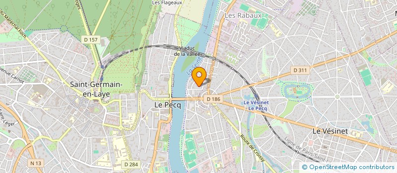 localisation de l'entreprise SYND COPR 1 TER R DU PRINTEMPS  LE PECQ