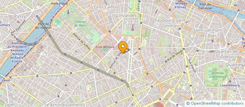 localisation de l'entreprise SYND.COPR. 1 VILA SEGUR PARIS 7 REP PAR  PARIS