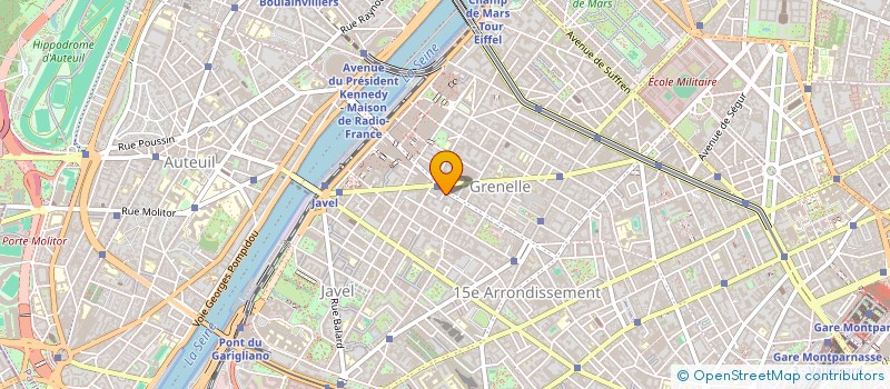 localisation de l'entreprise SYND.COPR. 1 VILLA ENTREPRENEURS PARIS 1  PARIS