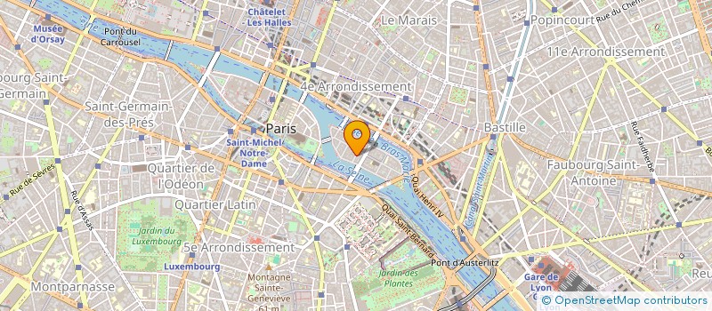 localisation de l'entreprise SYND.COPR. 10-12 RUE BUDE       75004 PA  PARIS