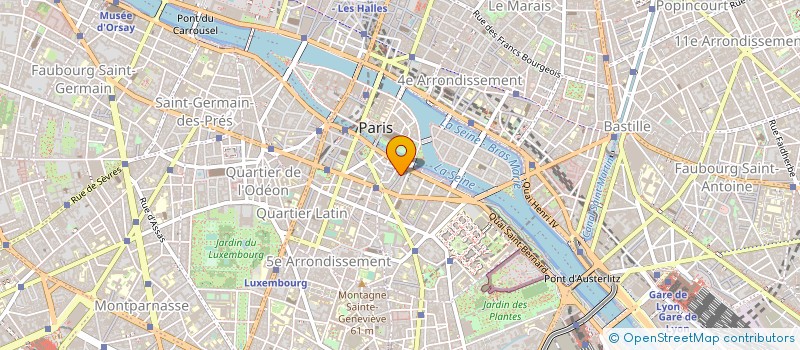 localisation de l'entreprise SYND.COPR. 10-18 RUE DE BIEVRE 75005 PA  PARIS