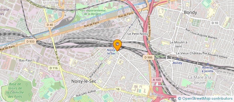 localisation de l'entreprise SYND COPR  10 BD DE LA REPUBLIQUE 93130 NOISY LE SEC à NOISY-LE-SEC