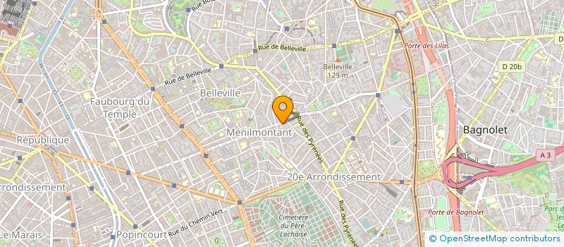localisation de l'entreprise SYND COPR 10 PAS GAUTHIER  PARIS