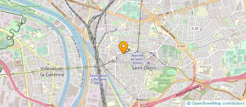 localisation de l'entreprise SYND.COPR. 10 QUAI DE LA MARINE LIBERATI à SAINT-DENIS