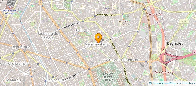 localisation de l'entreprise SYND COPR 10 R POPINCOURT PARIS 11  PARIS