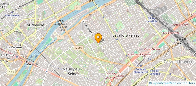 localisation de l'entreprise SYND.COPR. 10 RUE ALLARD 94 ST MANDE RE à NEUILLY-SUR-SEINE