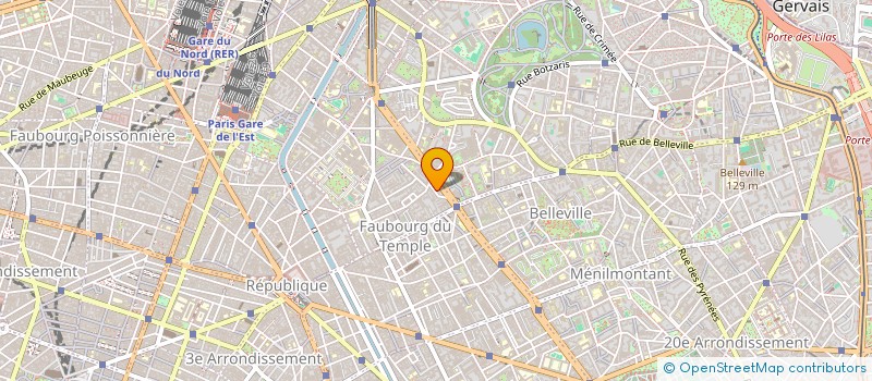 localisation de l'entreprise SYND.COPR. 10 RUE CIVIALE 75010 PARIS RE  PARIS