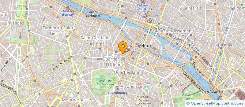 localisation de l'entreprise SYND.COPR. 10 RUE DE L'ANCIENNE COMEDIE  PARIS