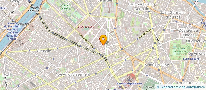 localisation de l'entreprise SYND.COPR. 10 RUE DU FOUR PARIS 6 REP PA  PARIS