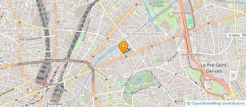 localisation de l'entreprise SYND.COPR. 10 RUE EURYALE DEHAYNIN PARIS  PARIS