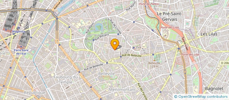 localisation de l'entreprise SYND.COPR. 10 RUE FESSART PARIS 19 REP P  PARIS