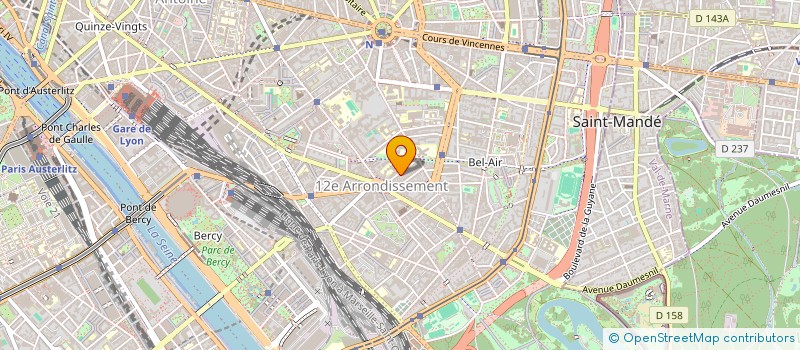 localisation de l'entreprise SYND.COPR. 10 RUE LAMBLARDIE    75012 PA  PARIS