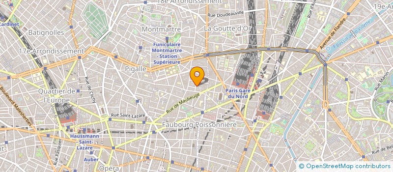 localisation de l'entreprise SYND.COPR. 10 RUE LENTONNET     75009 PA  PARIS