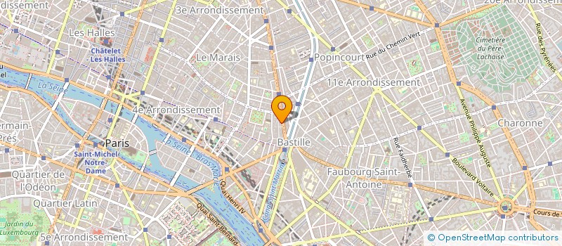 localisation de l'entreprise SYND.COPR. 10 RUE LESDIGUIERES  75004 PA  PARIS