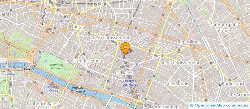 localisation de l'entreprise SYND.COPR. 10 RUE MANDAR 75002  PARIS RE  PARIS