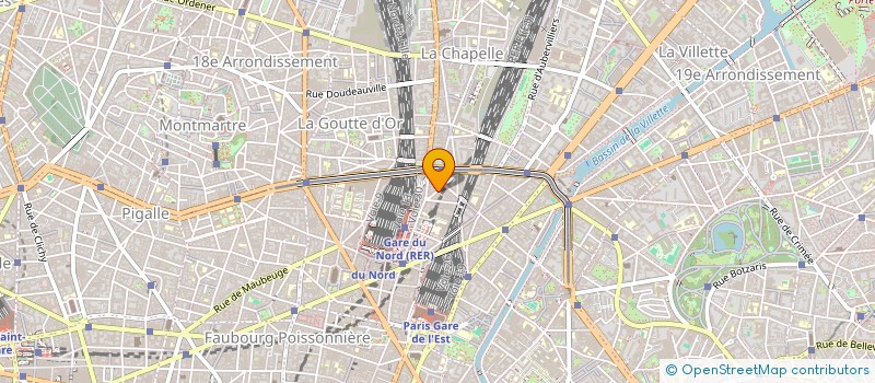 localisation de l'entreprise SYND COPR 10 RUE PERDONNET 75010 PARIS  PARIS