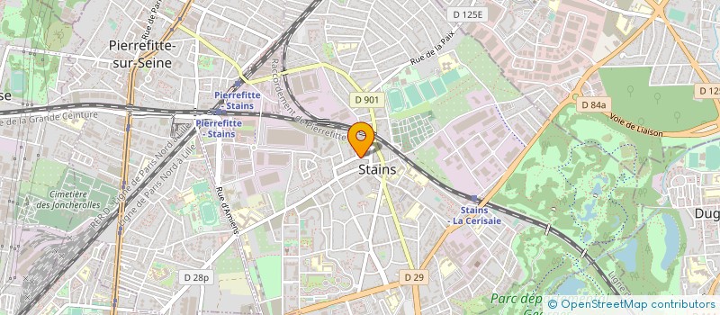localisation de l'entreprise SYND COPR 10 RUE ROBERT VIGNES 93240 STAINS à STAINS
