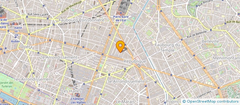 localisation de l'entreprise SYND.COPR. 10 RUE TAYLOR PARIS  10 REP S  PARIS
