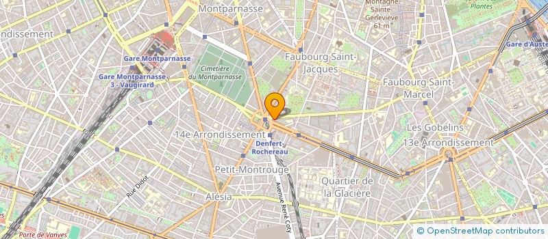 localisation de l'entreprise SYND COPR 101 BD ARAGO 75114  PARIS