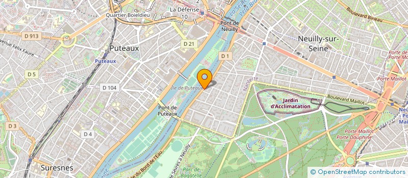localisation de l'entreprise SYND.COPR. 101 BD DU GAL KOENIG 92 NEUIL à NEUILLY-SUR-SEINE