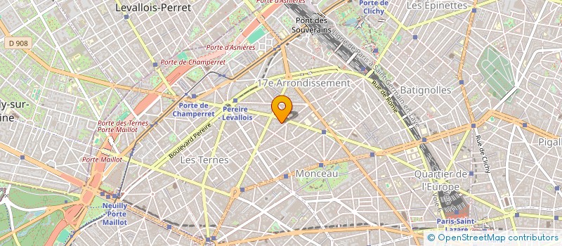 localisation de l'entreprise SYND COPR 101 PERONNET 92 NEUILLY  PARIS