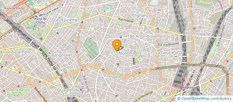 localisation de l'entreprise SYND.COPR. 102 RUE LEPIC 75018  PARIS RE  PARIS