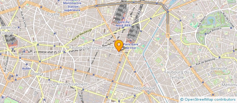 localisation de l'entreprise SYND.COPR. 106 RUE DU FAUBOURG  SAINT DE  PARIS