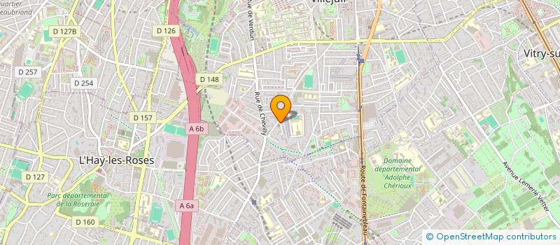 localisation de l'entreprise SYND COPR 107 Y. GAGARINE-1 L. BLERIOT à VILLEJUIF