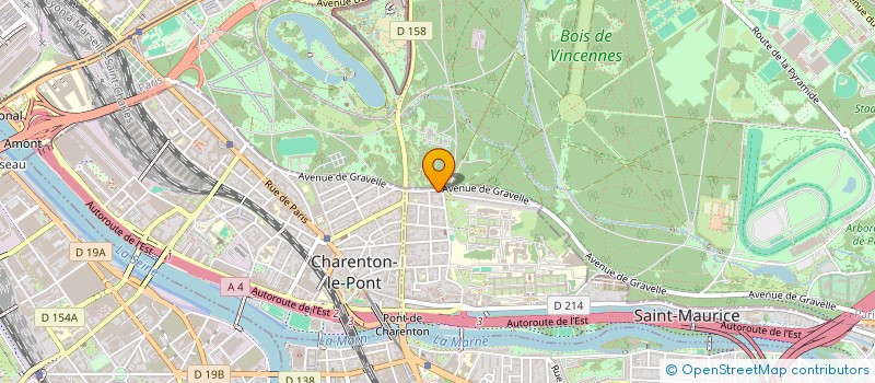localisation de l'entreprise SYND.COPR. 108 AV GRAVELLE 94 SAINT MA à SAINT-MAURICE