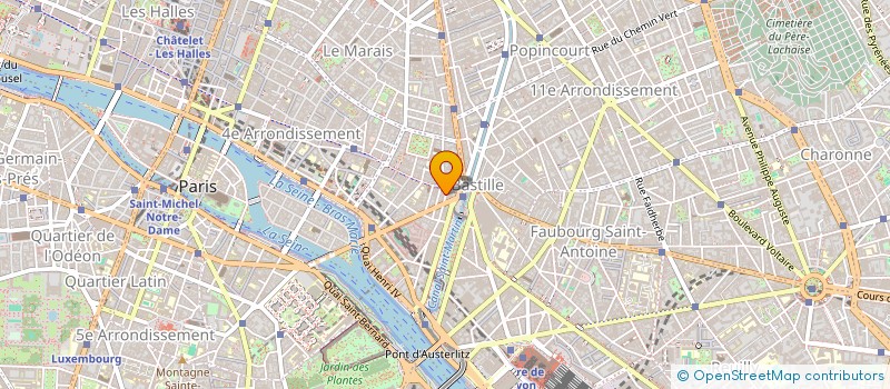 localisation de l'entreprise SYND COPR 11 B RUE JACQUES COEUR 75104  PARIS