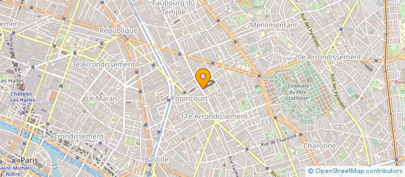 localisation de l'entreprise SYND.COPR. 11 BD DAVOUT 75020   PARIS RE  PARIS