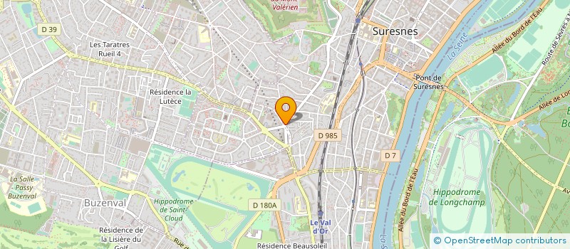 localisation de l'entreprise SYND COPR 11 BD DU MARECHEL DE LATTRE DE à SURESNES