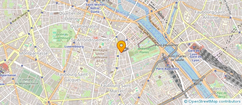 localisation de l'entreprise SYND.COPR. 11 BIS RUE LACEPEDE  PARIS