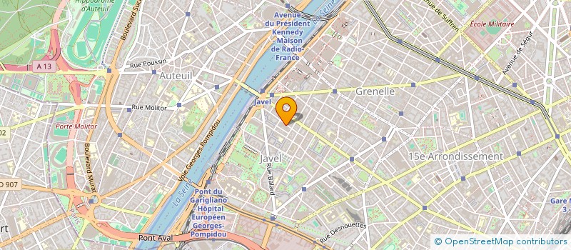 localisation de l'entreprise SYND COPR 11 R DE L ESPERANCE 75113  PARIS