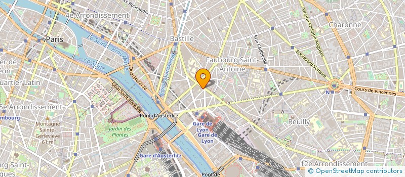 localisation de l'entreprise SYND.COPR. 11 RUE BOYER 75020   PARIS RE  PARIS