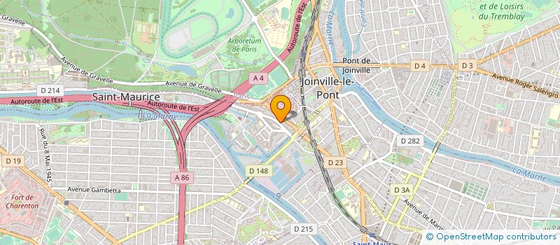 localisation de l'entreprise SYND.COPR. 11 RUE DAVAL 75011 PARIS RE à SAINT-MAURICE