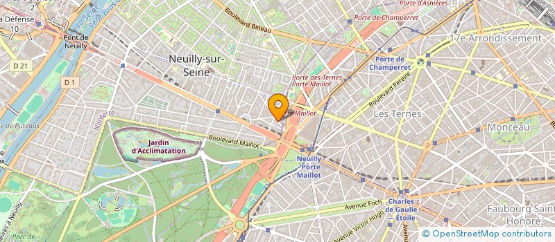localisation de l'entreprise SYND.COPR. 11 RUE DE CHARTRES NEUILLY à NEUILLY-SUR-SEINE