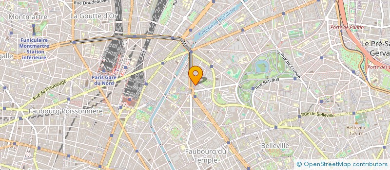 localisation de l'entreprise SYND.COPR. 11 RUE DE MEAUX 75019 PARIS R  PARIS