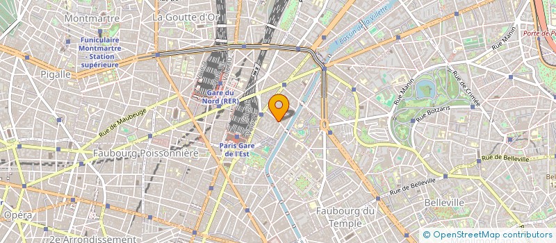 localisation de l'entreprise SYND.COPR. 11 RUE EUGENE VARLIN  75010 P  PARIS