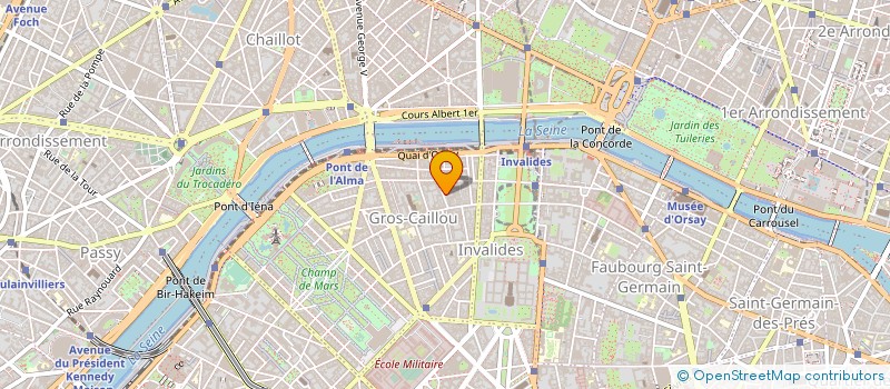 localisation de l'entreprise SYND.COPR. 11 RUE JEAN NICOT    75007 PA  PARIS