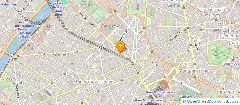 localisation de l'entreprise SYND.COPR. 11 RUE LOUIS MORARD  PARIS 14  PARIS