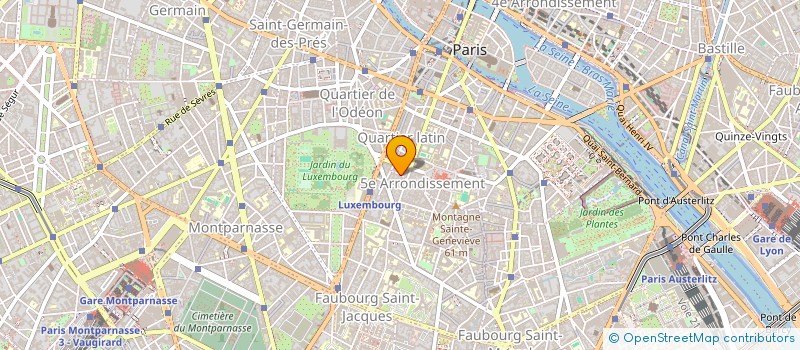 localisation de l'entreprise SYND.COPR. 11 RUE MALEBRANCHE   75005 PA  PARIS