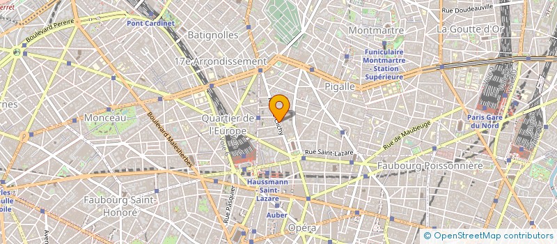 localisation de l'entreprise SYND.COPR. 11 RUE MARIOTTE PARIS 17 REP  PARIS