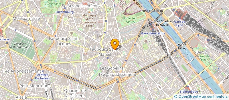 localisation de l'entreprise SYND COPR 11 RUE MICHAL 75013 PARIS REP  PARIS