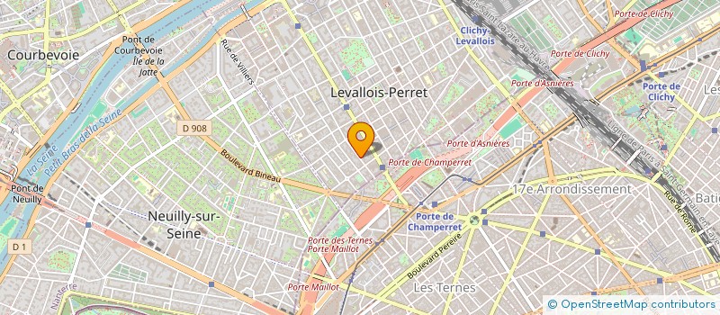 localisation de l'entreprise SYND.COPR. 11 RUE PIERRE BROSSOLETTE 92 à LEVALLOIS-PERRET